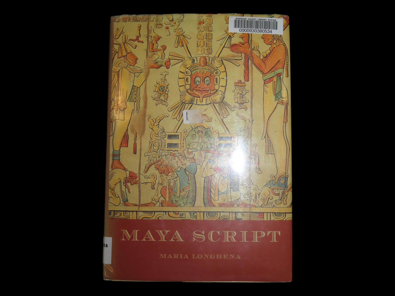 MAYA SCRIPT, HARDBACK, LIKE NEW BOOK, 180 PAGES TEACHING THE MEANINGS OF THE MAYAN ALPHABET, (1 of 5)