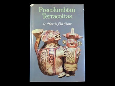 PRECOLUMBIAN TERRACOTTAS, HARDBACK, 158 PAGES, OVER 70 GREAT COLOR PHOTOS ON SOME GREAT POTTERY
