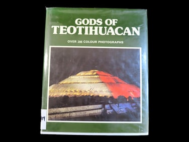 GODS OF TEOTIHUACAN, HARDBACK, OVER 206 COLOR PICTURES
