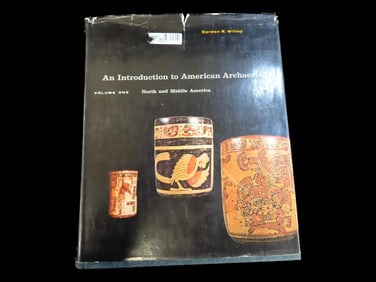 AN INTRODUCTION TO AMERICAN ARCHAEOLOGY, VOLUME 1, HARDBACK 529 PAGES, FULL OF TONS OF PICS & INFO