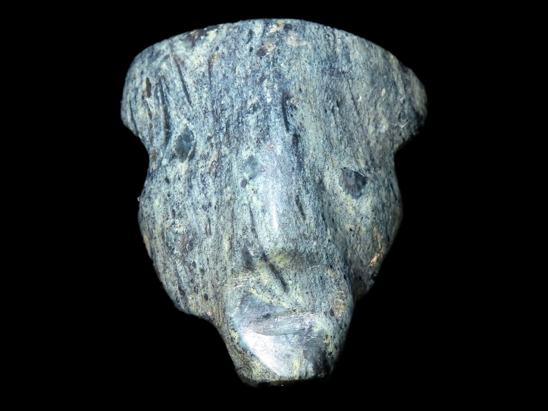 Mezcala Human Effigy Pendant, Guerrero Mexico. Pre-Columbian. 2" Long. Excellent Polish & Great (1 of 9)