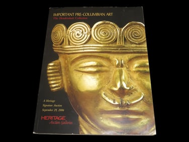 IMPORTANT PRE-COLUMBIAN ART, THE HENDERSON COLLECTION, 240 PAGES FULL OF BEAUTIFUL HIGH RESOLUTION