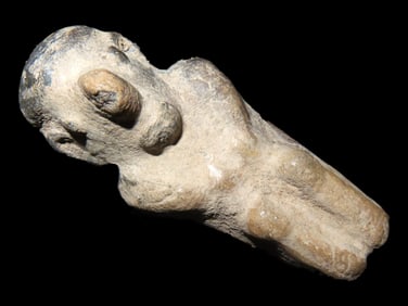 Amazing Miniature Human Effigy Figure, Mexico, Pre-Columbian. Very Detailed example, especially for