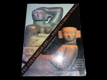 PRE-COLUMBIAN ART AND THE POST-COLUMBIAN WORLD, 340 PAGES, FULL OF TONS OF PHOTOS & INFO ON