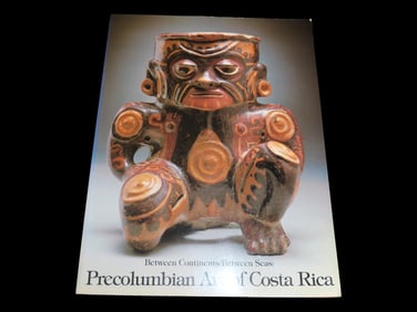 PRECOLUMBIAN ART OF COSTA RICA, 240 PAGES FULL OF TONS OF GREAT PHOTOS AND A WEALTH OF INFORMATION,