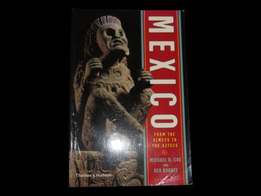 MEXICO FROM THE OLMECS TO THE AZTECS, 248 PAGES WITH 181 PHOTOS, TONS OF INFORMATION TOO, GREAT BOOK