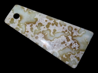 HUGE 7 3/8" Translucent Antique Chinese Hongshan Culture Jade Effigy Pendant, Beautiful Hand Made