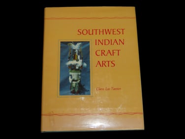 SOUTHWEST INDIAN CRAFT ARTS, 1968, HARDBACK, 206 PAGES FULL OF INFO AND GREAT PHOTOS ON EVERYTHING