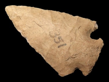 Nice Pelican Lake Corner Notch, Lincoln County Colorado. Nice Classic Example, Well Patinated.