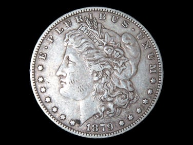 1879 Morgan Silver Dollar, Nice Higher Grade example with amazing original details, One Ounce Silver