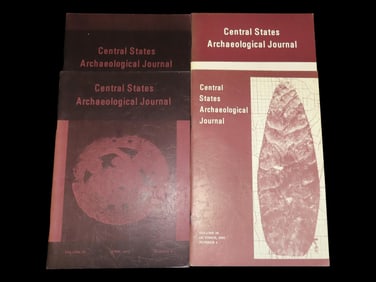COMPLETE SET OF CENTRAL STATES ARCHAEOLOGICAL JOURNALS FOR 1992
