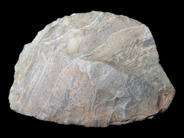 2 3/8" Paleo Uniface Crescent Knife, Henry County Tennessee. Nicely Worked & Used on All Edges, thin