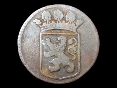 1732 Dated Colonial Era Coin, About the size of a Nickel, Great Early Nearly 300 Year Old Coin