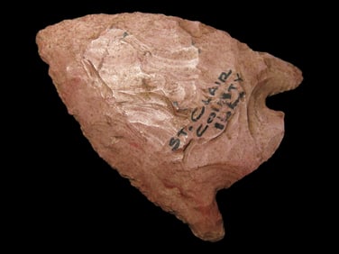 2 7/8" Hopewell Snyders, St Clair County Illinois. Very Large Colorful Example with great no brainer