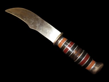 Early Fixed Blade Bowie Knife, 9 1/4' long.