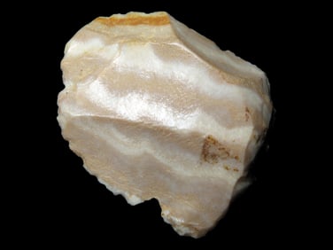 Colorful Striped Tyrone Paleo Uniface Scraper from Tennessee. Great Example