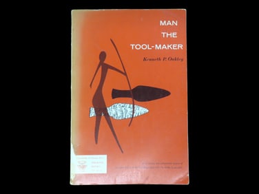 MAN THE TOOL-MAKER, 1959, KENNETH P. OAKLEY, 162 PAGES, INDIAN ARROWHEAD, ARTIFACT