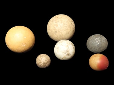 Lot of Indian Game Balls & Marbles