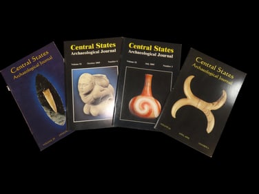 COMPLETE SET OF CENTRAL STATES ARCHAEOLOGICAL JOURNALS FOR 2005