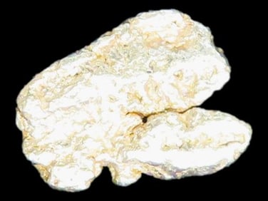 Natural Gold Nugget from Alaska, .37 Grams. Pure Alaskan Solid Gold, Gold Rush