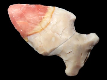 Colorful Scallorn Bird Point, St Clair County Illinois. Amazing Color. Indian Arrowhead, Artifact,