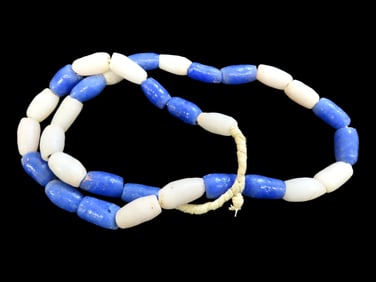 Colorful Strand of Trade Beads. Africa