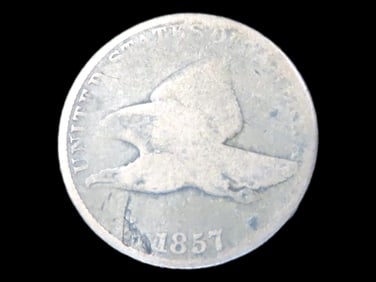 1857 Flying Eagle Cent  Penny, Great Original Condition. These were only in Circulation for 2 years