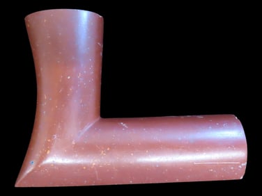 Historic Catlinite Elbow Pipe, Circa 1800's-early 1900's