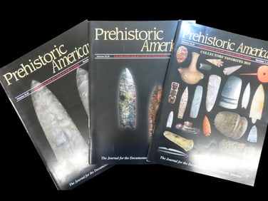 LOT OF PREHISTORIC AMERICAN JOURNALS FROM THE 2015, TONS OF GREAT PICTURES AND ARTICLES, CLOVIS,