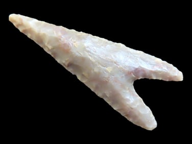 Nice HIGH GRADE African Neolithic Arrowhead, Great Flaking, Super Form, and Heavy Patina