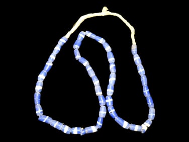 Colorful Strand of Trade Beads. Africa