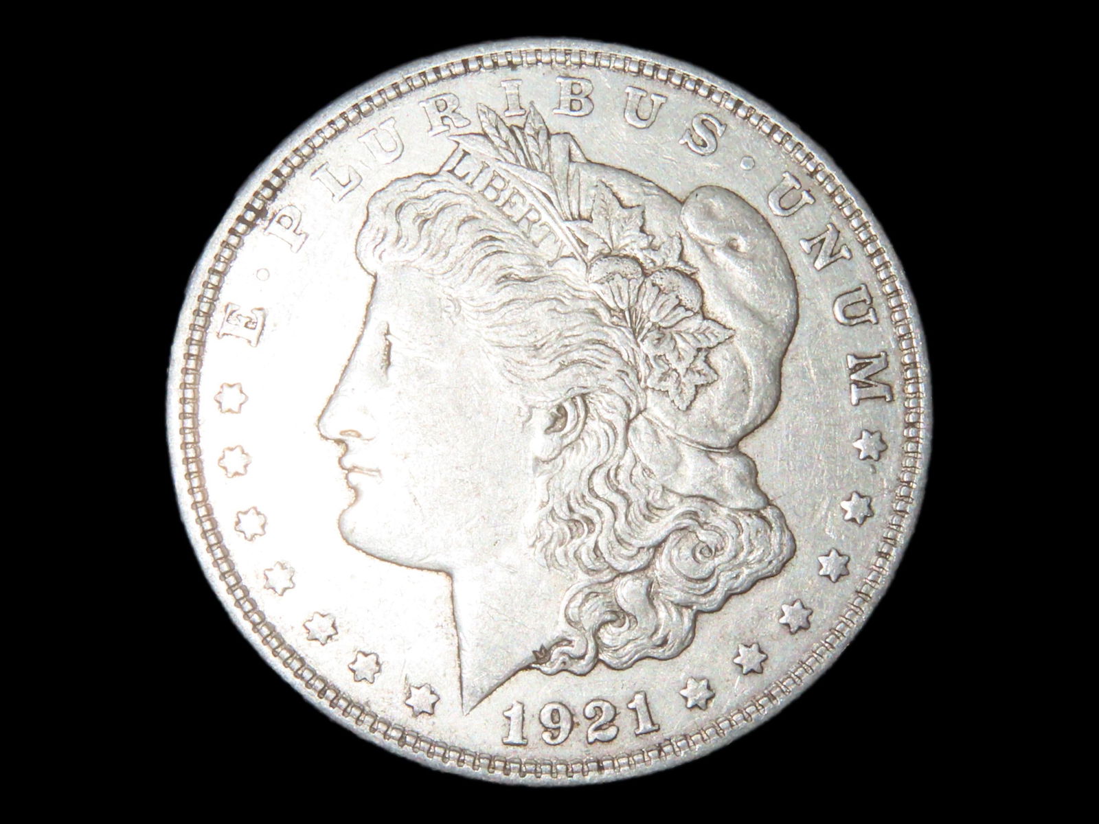 1921 Morgan Silver Dollar, Nice Higher Grade example with amazing original details, One Ounce Silver (1 of 5)