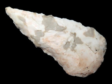 Colorful 2 5/8" Cobbs Blade, Saline County Missouri. Indian Arrowhead, Artifact