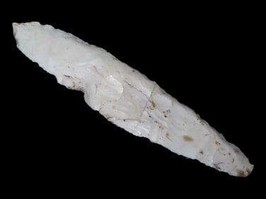 6 7/8'' Bi Pointed Blade found in Harrison Co., Missouri, Broken And Reglued