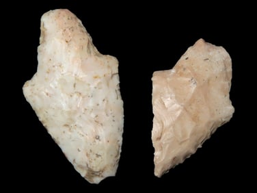 2 1/2'' -2'' Grouping of 2 Adenas found in Harrison Co., Missouri