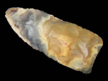 4 1/2" Mozarkite Dalton Knife, Keele COA, found in Benton Co., Missouri