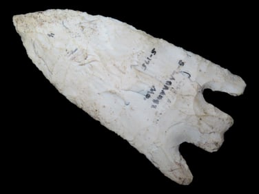 4 1/8" Mehlville found in Lewis Co., Missouri, Ex. Tom Davis, R C Morton, Scott Swanger Coll.