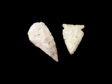 Grouping of 2 Bird Points found in Missouri