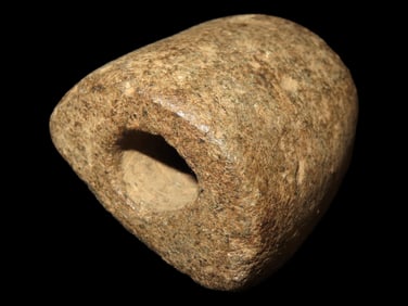 1 3/4" Hump Back Bannerstone found in Benton Co., Georgia