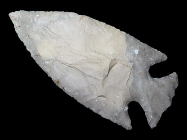 3 5/8" Motley, Dickey COA, found in Pettis Co., Missouri. Wafer Thin, Exceptional Form