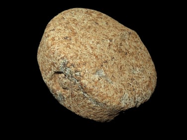2 1/2" Bannerstone Preform Found in Illinois, Ex Floyd Ritter, Tim Terwelp Collection
