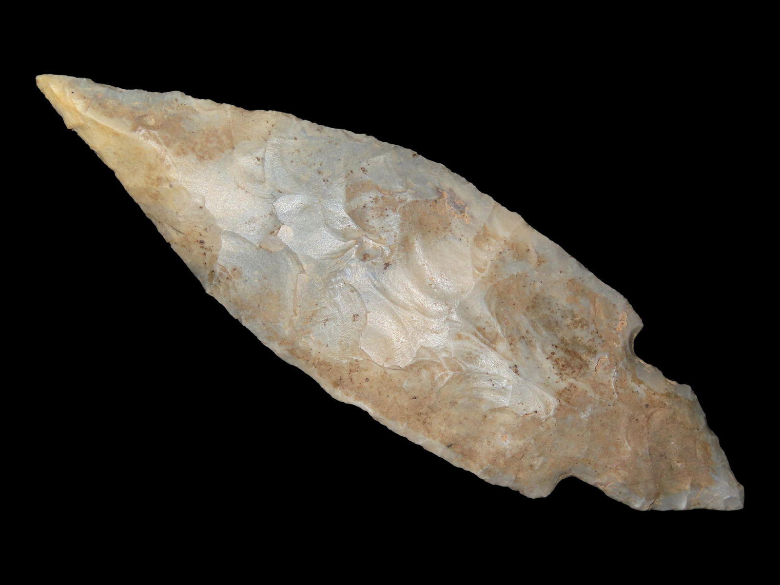 4 7/8" Turkeytail-Fulton, Dickey COA, found in Grayson Co., Kentucky (1 of 9)