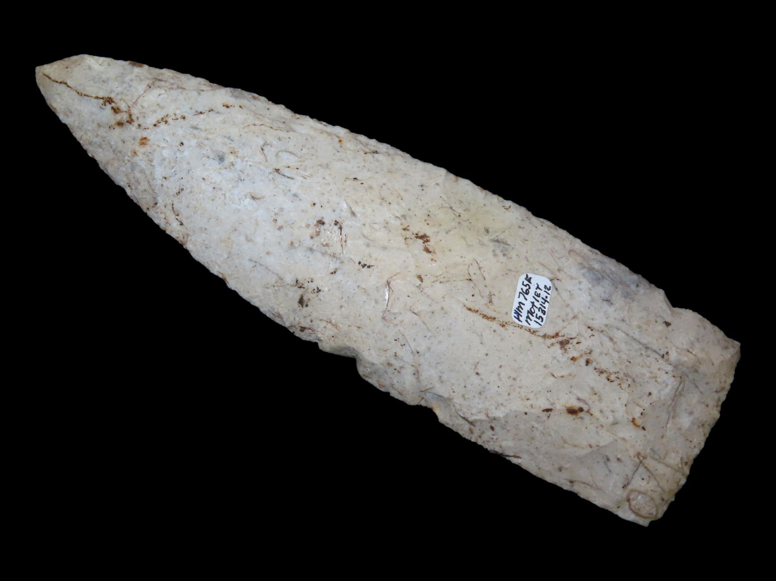 7 7/16" Archaic Knife, Motley COA, found in East Central Missouri, Ex Steve Koch Collection (1 of 9)