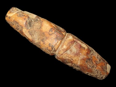 3 5/8" Grooved Bar Amulet, Davis COA, found in Kentucky