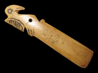 3 3/4" Pre Columbian Moche Lime Dipper