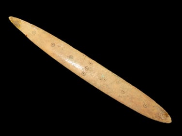 6 3/4" Lime Dipper - Pre Columbian Bone Tool