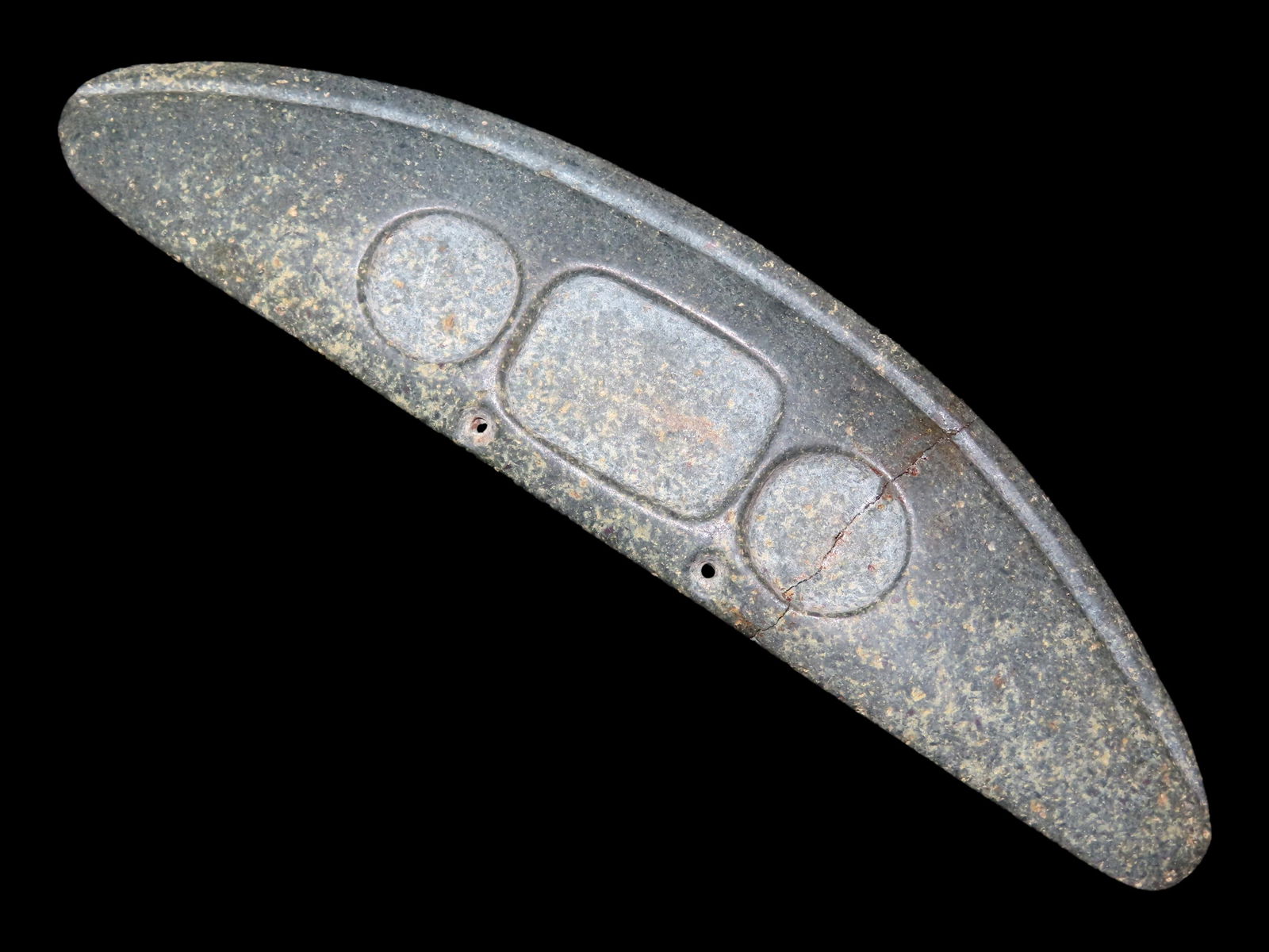 8 3/4" Pre-Columbian Costa Rican Rare Gorget (1 of 7)