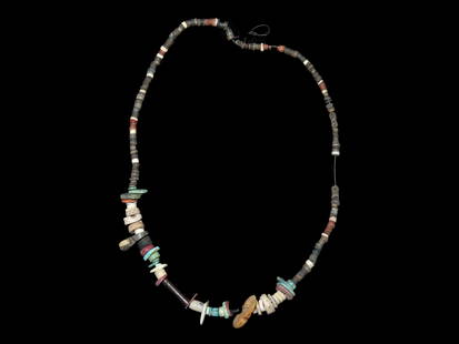 14" Pre-Columbian Shell Necklace From Peru: 14" Pre-Columbian Shell Necklace From Peru