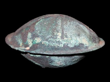 5" Large Copper Bead Pre Columbian