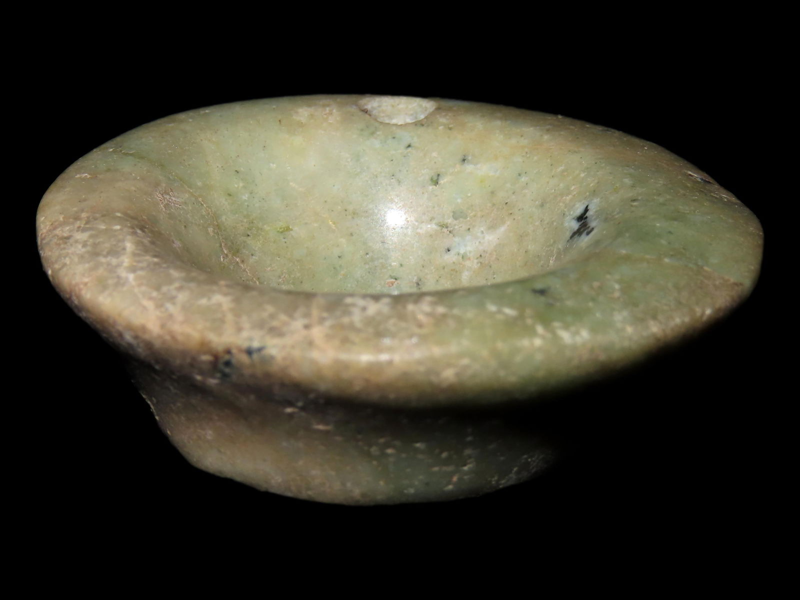 1 5/8"Pre-Columbian  Ear Spool From Belize (1 of 5)
